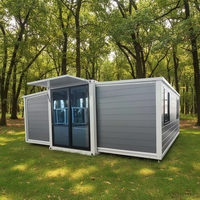 Maison conteneur en panneaux sandwich en acier extensible Ray-Zen de 20 pieds, logement intégré intelligent pour les projets hôteliers et les zones éloignées