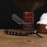 Portacuchillas Plegables de Diseño Único, Suministro de Fábrica, Maquinilla de Afeitar para Hombre, Maquinilla de Afeitar de Borde Recto, Maquinilla de Afeitar de Barbero