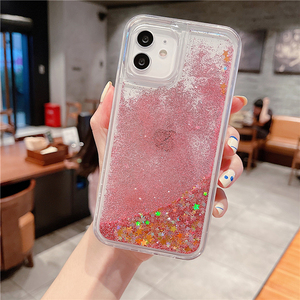 เคสโทรศัพท์แบบน้ำไหลวิบวับ สำหรับ <span class=keywords><strong>iPhone</strong></span> 13 12 11 Pro Max XS X XR 6 <span class=keywords><strong>6S</strong></span> 8 7 <span class=keywords><strong>Plus</strong></span> 5 5S SE 2  วัสดุซิลิโคน - Product Image 6