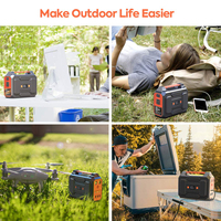 Générateur solaire portable à prix avantageux, 100W, station d'alimentation au lithium-ion avec 4 ports USB, panneau solaire pour voiture, pour les voyages en plein air