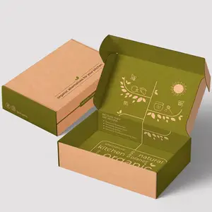 Low MOQ Custom Printing Logo Cosmetic Corrugated Packaging Recycle Mailer Paper Box Airplane Shipping Box