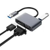 Colorii UHV3 vidéo adaptateur USB vers HDMI 1080P @ 60Hz adaptateur USB3.0 vers VGA USB2.0