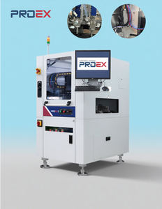 Transportador de PCB en línea SMT PROEX5 Máquina encoladora de PCB-Sistema compacto eficiente para manejo y ensamblaje de tableros de 420x420mm - Product Image 1