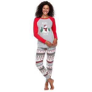 Conjuntos de Pijamas de Natal para Família, Roupas de Dormir Adulto e Crianças, Pijamas Fofos - Product Image 3