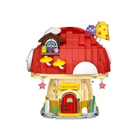 LOZ jouets DE BRICOLAGE mini bloc de construction champignon maison pour enfants