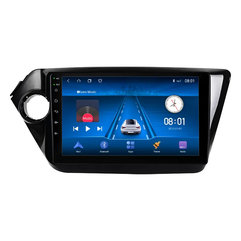 9 "2din Android 12.0 Carplay Auto Radio Multimedia Video Speler Navigatie Gps Voor Kia Rio 3 2011-2016 K2 4G Dsp Head Unit