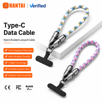 Câble de données universel Type-C en nylon tressé, charge rapide 3A pour ordinateurs et téléphones mobiles