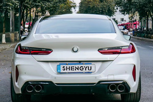 Gli accessori per Auto contengono lo scarico del paraurti posteriore per BMW <span class=keywords><strong>serie</strong></span> <span class=keywords><strong>8</strong></span> coupé G14 G15 2019-ON aggiornamento a M8 - Product Image 6