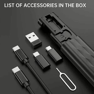 Wholesale 1m 3 in 1 <b>USB</b> <b>Cable</b> All in One <b>USB</b>-C Type C Data <b>Cable</b> With Fast <b>Charging</b> Fast Charger for Mobile Phones - Product Image 3