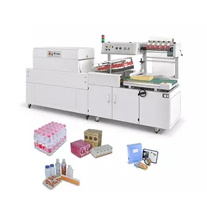 Automatische Kassa Rolls Papier Verpakking Machine Krimpkous Verpakking Machine