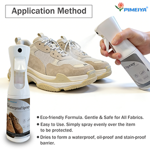 Spray imperméabilisant pour chaussures OEM, cuir, daim, nubuck, toile, tissu, protecteur anti-taches et hydrofuge, anti-huile, anti-salissures - Product Image 5