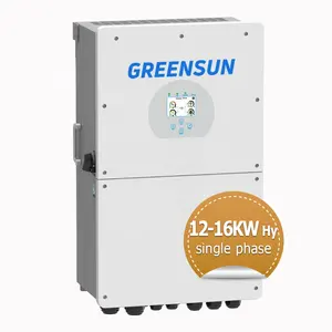 High Efficiency Deye SUN-12/14/16K-SG01LP1 12 KW 14KW 16KW Single Phase 3 MPPT Hybrid Inverter for Energy Storage