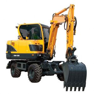 Mini-excavatrice sur pneus de haute qualité de marque chinoise 6 tonnes R60wvs PRO à vendre - Product Image 1