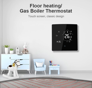 Meilleur thermostat de chauffage sous le sol intelligent pour maison, <span class=keywords><strong>chauffe</strong></span>-<span class=keywords><strong>eau</strong></span> <span class=keywords><strong>Wifi</strong></span>, Thermostat pour chauffage sous le sol - Product Image 4