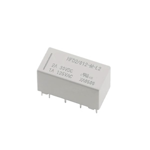ชิ้นส่วนอิเล็กทรอนิกส์ HFD2-003/005/012/024-S-L2-D/-M-L2 VDC HFD2-012-M-L2 12V 125VA 90W รีเลย์ควบคุมอุตสาหกรรม - Product Image 1