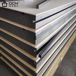 Panneaux sandwich isolants thermiques en MGO Eps/Xps/Pur/Pir, panneaux sandwich en polyuréthane <span class=keywords><strong>pour</strong></span> maison - Product Image 1