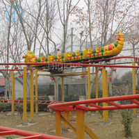 Manège commercial extérieur pour parc d'attractions : Montagnes russes tournantes et Montagnes russes à spirale pour enfants et adultes en promotion