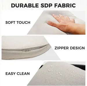 Dự án khách sạn sang trọng <span class=keywords><strong>wicker</strong></span> Bàn ghế sân thượng ban công ngoài trời Vườn bàn ghế không thấm nước - Product Image 4