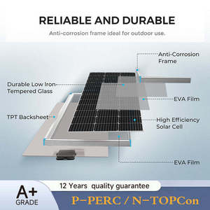 <strong>Hot</strong> Selling 535W-560W <strong>Solar</strong> Energy Home <strong>System</strong> Bifacial <strong>Solar</strong> <strong>Panels</strong> With Good <strong>Price</strong> - Product Image 4