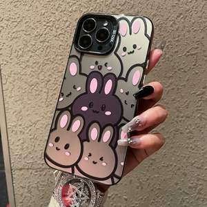 Housse de protection de texte de dessin animé IMD à la mode pour <span class=keywords><strong>VIVO</strong></span> X200PRO S20/Y300 mat PC <span class=keywords><strong>coque</strong></span> dure poignée de téléphone incluse compatibilité populaire - Product Image 4