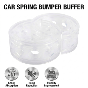 Amortisseur de choc de voiture en TPE durable, <span class=keywords><strong>tampon</strong></span> de suspension en caoutchouc OEM pour amortissement des vibrations de ressort hélicoïdal de voiture - Product Image 3