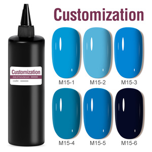 Ensemble de 6 gels à ongles MIMAGPIE, lampe UV LED professionnelle, vernis gel, service OEM, support de logo personnalisé, flacons de vernis gel - Product Image 2