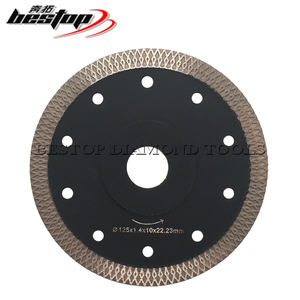 5 "Porseleinen En Keramische Tegels Diamantblad Met Grote X Turbosegmenten - Product Image 1