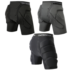 Shorts de protection en plein air, rembourrés de la hanche pour hommes et femmes, pantalons courts pour skateboard, nouvelle collection - Product Image 2