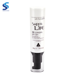 40ml Canne À Sucre Matériel <span class=keywords><strong>SPF</strong></span> <span class=keywords><strong>30</strong></span> Crème <span class=keywords><strong>solaire</strong></span> Emballage Cosmétique Tube En Plastique Avec Tube de Pompe - Product Image 2