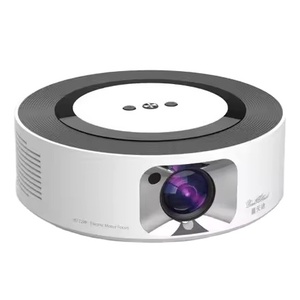 Home LED <b>Projector</b> Stand Combo-<b>Android</b> Smart for Dual-band WiFi 1080P Compact Portable H66 Presentation Equipment LCD <b>Projector</b> - Product Image 1