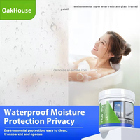 Peinture pour verre à base d'eau spéciale anti-espionnage, givrée, changeant de couleur, pour les portes et les fenêtres de salle de bain, revêtement liquide