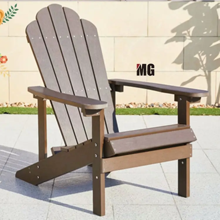 Lửa Pit Chỗ Ngồi Composite Gỗ Cape Cod Ghế Nhựa Tái Chế HDPE Adirondack Ghế