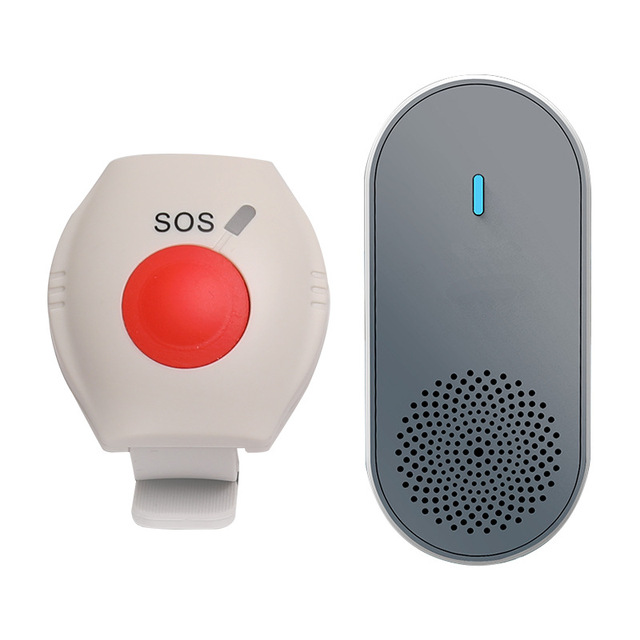 Portable 328ft Wireless SOS Smart Alarm Button Emergency Button Beacon Personal Medical Alarm