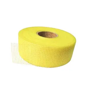 Fiber Glass Yellow Color Drywall Seam 90G Plastic Plaster asg fiber mesh joint tape