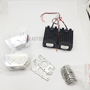 Projecteur <span class=keywords><strong>LED</strong></span> matriciel 1 pouce 20W <span class=keywords><strong>12V</strong></span> pour phare de voiture, mini feu de route/antibrouillard, feux de croisement/feux de route, phare LHD, projecteur automobile - Product Image 4