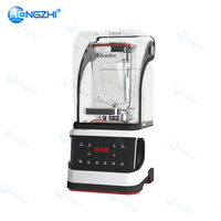 Mixeur Commercial Robuste HENGZHI 1500W-3000W 1.5L Certifié NSF pour Cafés, Restaurants et Bars à Jus