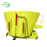 Mélangeur TMR pour ferme verticale PTO, chariot mobile à alimentation automatique, vente chaude