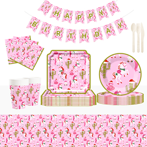 Artículos para Fiesta de Cumpleaños con Temática de Caballos DAMAI, Platos para Cena, Platos para Postre, Vasos, Servilletas, Decoraciones para Fiestas de Caballos para Baby Showers - Product Image 1