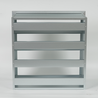 Filtre à air haute efficacité de type V à bride unique, rotatif, H13 H14, pour système de ventilation de salle blanche CVC