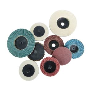एल्यूमीनियम ऑक्साइड 2 "50 मिमी त्वरित परिवर्तन सैंडिंग डिस्क रोल लॉक बफिशिंग पैड मिनी डिस्क रोल लॉक भैंस - Product Image 5