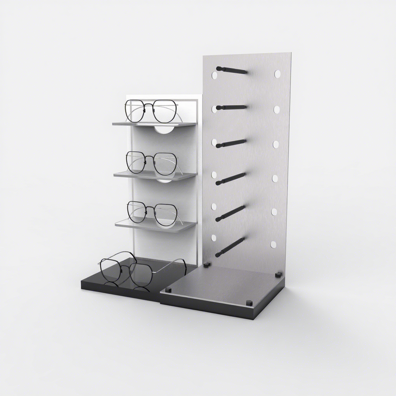 Foldable Marble Finish Eyeglass Sunglasses Display