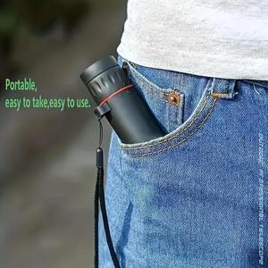 Mini monoculaire 8x21 compact et portable, étanche à l'eau, avec mise au point manuelle, pour la chasse, les concerts, la pêche, les cadeaux - Product Image 6