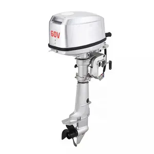 Schauen Sie hier! 60 Volt 3KW Elektro boot motor Marine Außenbordmotor