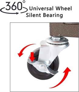 Jaula Resistente para Perros, Plegable, de Alambre Metálico, con Bandeja, Doble <span class=keywords><strong>Puerta</strong></span> y Divisor - Product Image 6