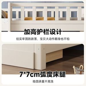 Wayon Modernes Massivholz Kiefern Kinderzimmermöbel Doppelstockbett mit Leiter und Aufbewahrungsschubladen - Product Image 4