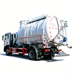 High Efficiency Howo 12m³ Vacuum Suction Pressure Truck Pneumatic Conveying Truck For <b>Powder</b> <b>Dust</b> Transportation - Product Image 6
