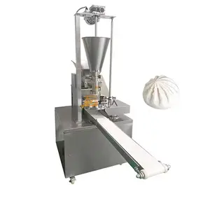 Machine à pain à vapeur Siomay Siomai automatique ouverte à la vapeur Coupe-pâte encroûtant pour la fabrication automatique de machines à pain
