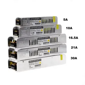 Professional factory power supply supplier AC To DC Single Output 60W 100W 120W 200W 12V 24V led light strip power supply