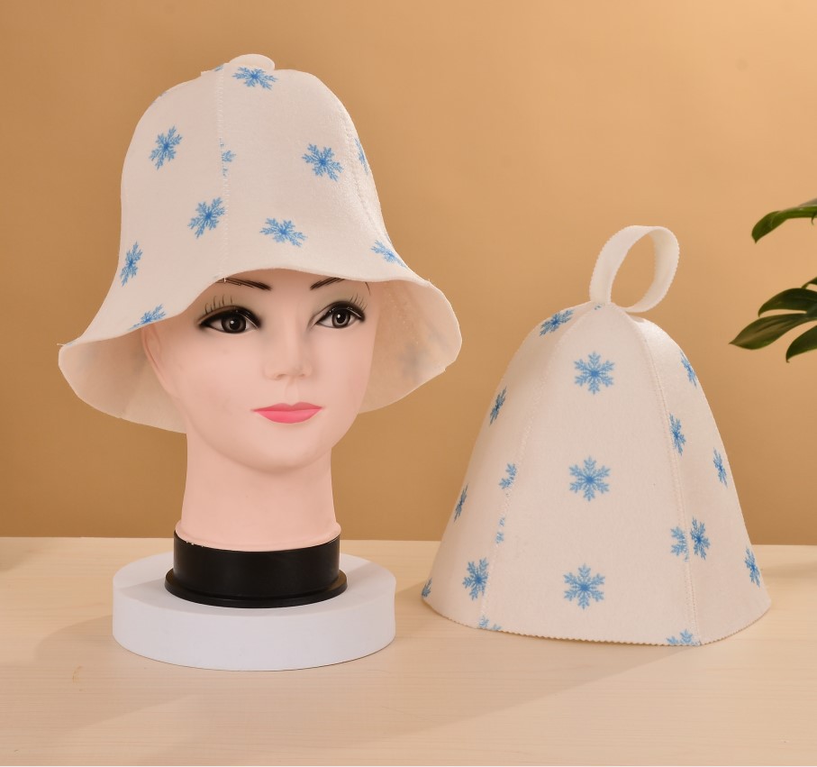 Flocons de neige bleus