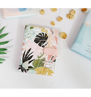 Cahier de notes A5/A6 en cuir PU, agenda, colle, pour Journal, couleurs d'été pour filles, Mini Type, agenda, en STOCK en ue